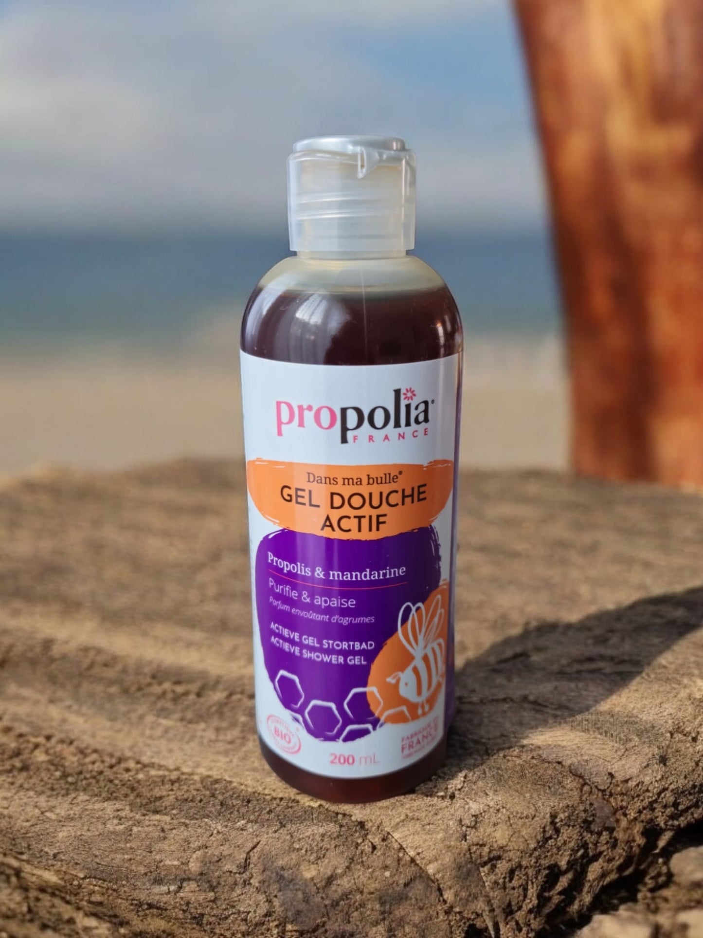 Actieve douchegel met propolis en mandarijn 200ml