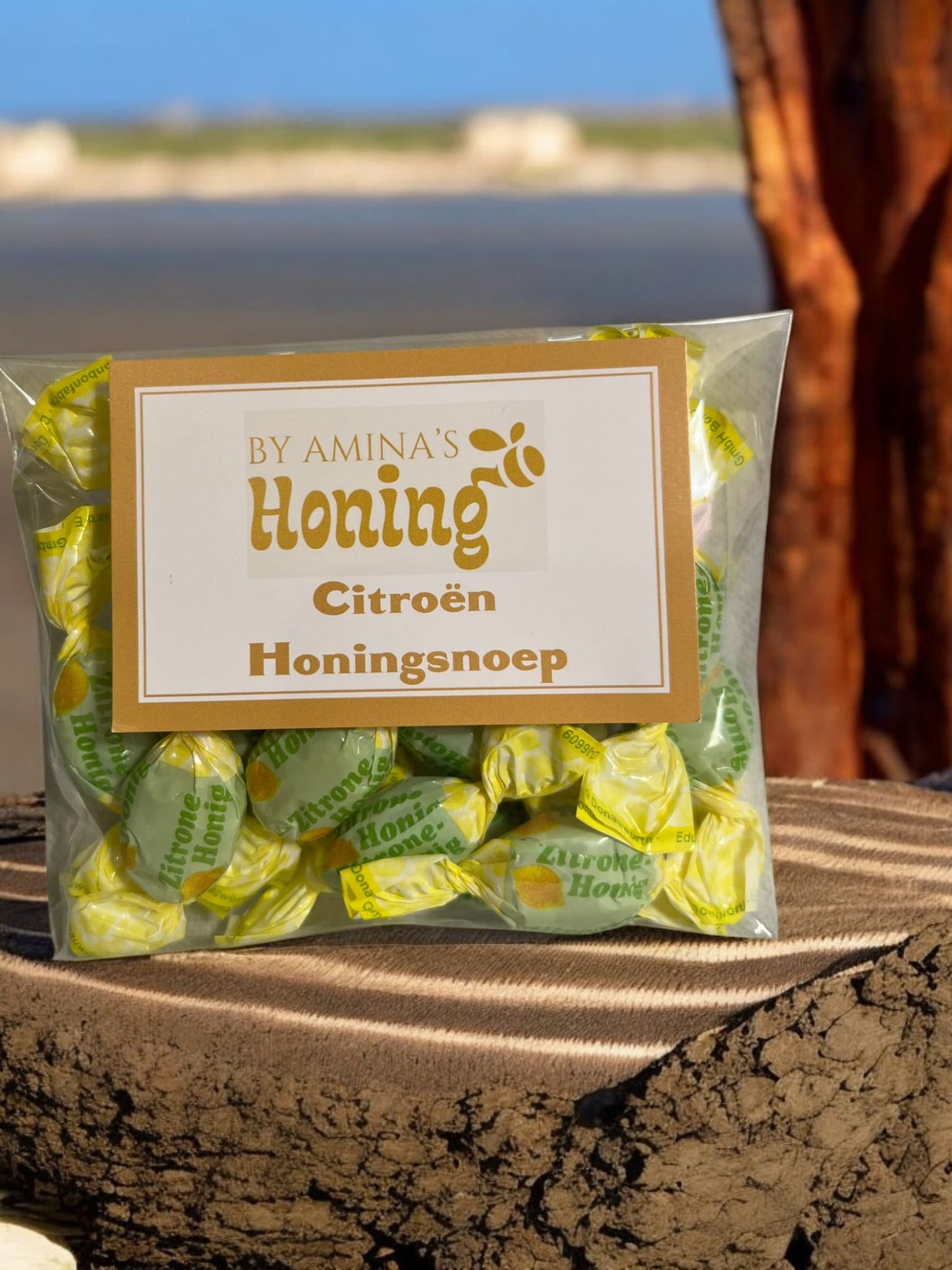 Honingsnoep met citroen 100g