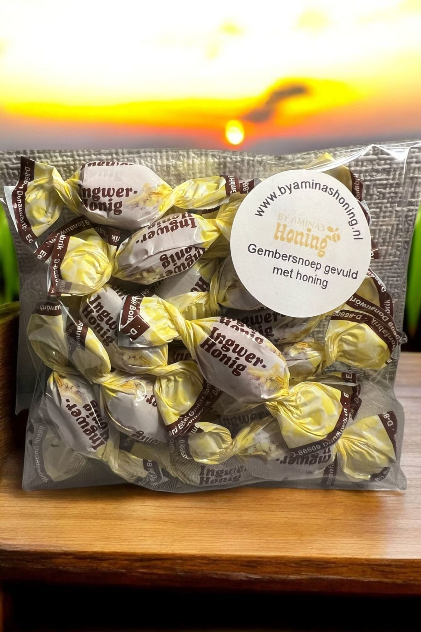 Gemberhoning snoep 100g