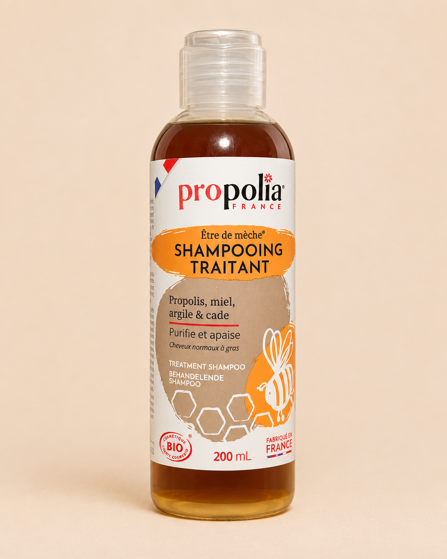 By Amina's Honing Behandelshampoo met Propolis, Honing en Klei 200ml