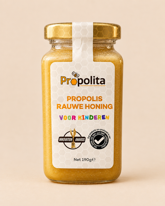 By Amina's Honing Propolis Honing Mix voor Kinderen 190g