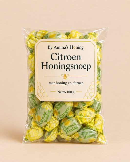Honingsnoep met citroen 100g